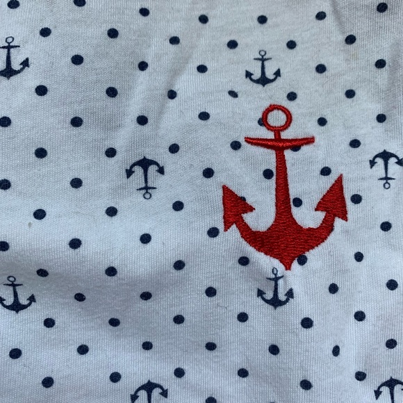 Dog t-shirt nautical theme - Picture 3 of 4